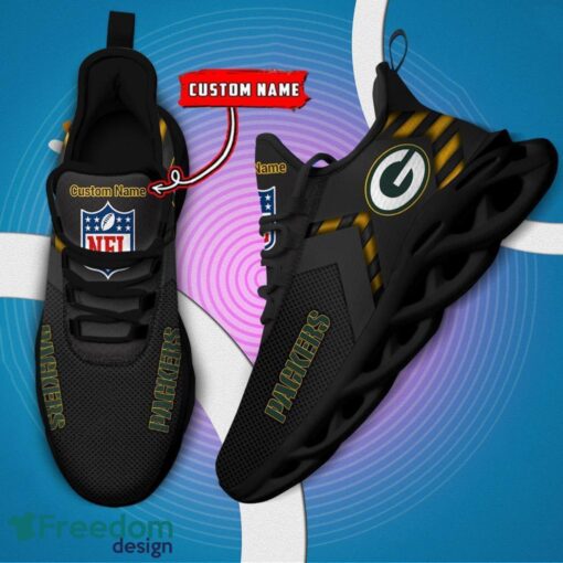 Green Bay Packers NFL Max Soul Shoes Sneakers For Men And Women Personalized Name Product Photo 5