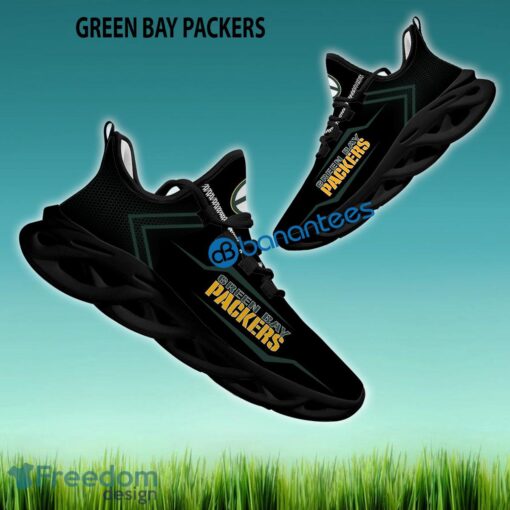 Green Bay Packers Sport Sneaker Trend Gift Max Soul Shoes New For Fans - NFL Green Bay Packers Max Soul Sneakers Style 2