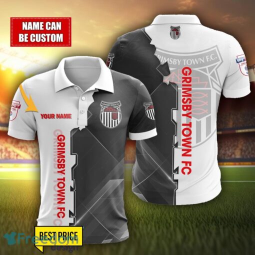 Grimsby Town Personalized Name 3D Polo Shirt Product Photo 1