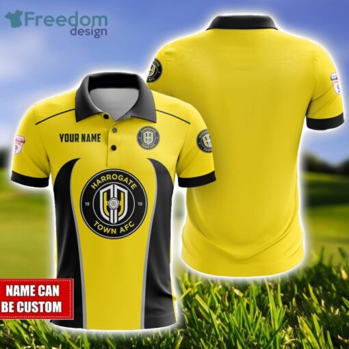 Harrogate Town AFC Polo Shirt Golf Lover Gift Ideas Custom Name Gift Product Photo 1