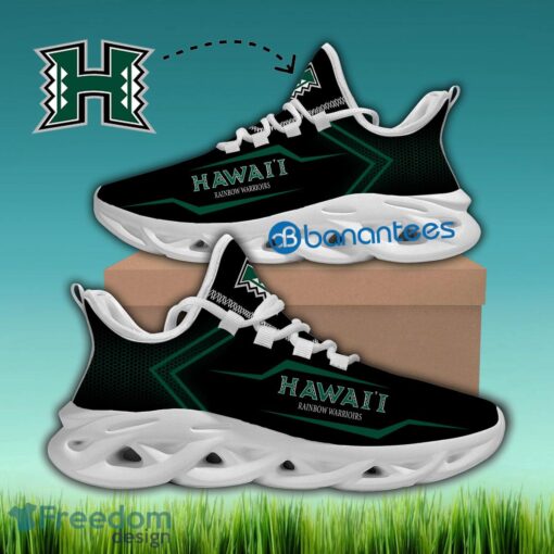 Hawaii Rainbow Warriors Sport Sneaker Innovative Gift Max Soul Shoes New For Fans - NCAA Hawaii Rainbow Warriors Max Soul Sneakers Style 1