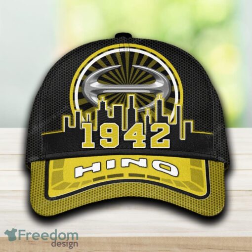 Hino Car Cap And Hat Yellow Black For Fans Full Print Gift Mens - Hino Car Cap And Hat Yellow Black For Fans Full Print Gift Mens