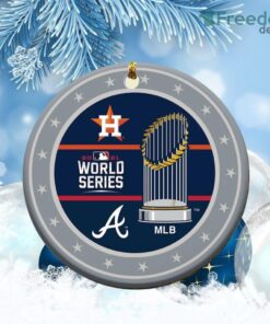 Houston Astros vs. Atlanta Braves WinCraft World Series Matchup Ornament