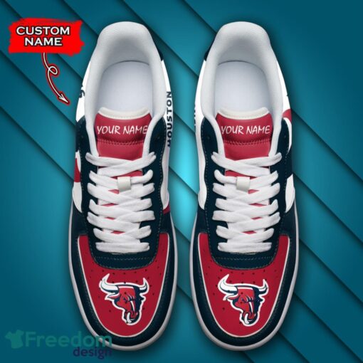 Houston Texans NFL AF1 Personalized Name Sneakers Air Force Shoes For Fans Product Photo 4