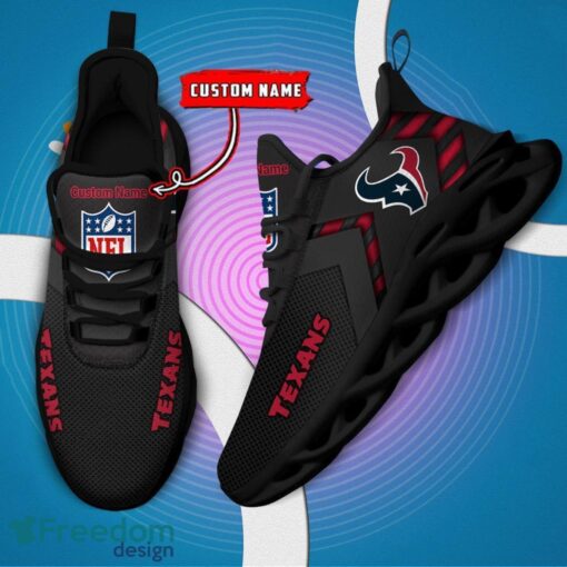 Houston Texans NFL Max Soul Shoes Sneakers For Men And Women Personalized Name Product Photo 5