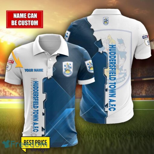 Huddersfield Town A.F.C Personalized Name 3D Polo Shirt Product Photo 1