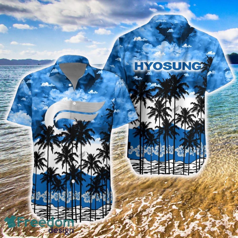 Hyosung Hawaiian Shirt Car Tree Vintage For Men And Women - Hyosung Hawaiian Shirt Car Tree Vintage For Men And Women