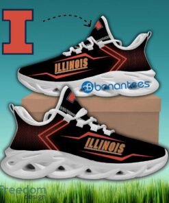 Illinois Fighting Illini Running Sneaker Luxury Gift Max Soul Shoes New For Fans - NCAA Illinois Fighting Illini Max Soul Sneakers Style 1