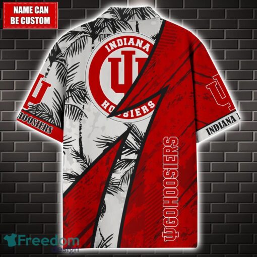 Indiana Hoosiers 3D Hawaii Shirt Custom Name Limited Edition Product Photo 2