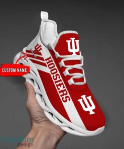 Indiana Hoosiers Custom Name Personalize Max Soul Shoes Sport Sneakers Sport Gift Ideas