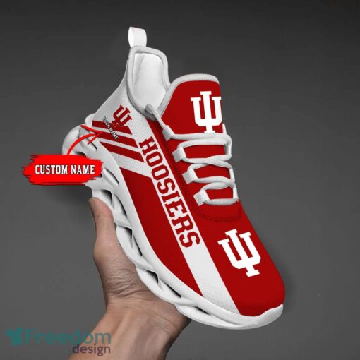 Indiana Hoosiers Custom Name Personalize Max Soul Shoes Sport Sneakers Sport Gift Ideas Product Photo 1