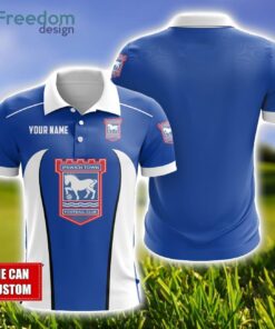 Ipswich Town F.C Polo Shirt Golf Lover Gift Ideas Custom Name Gift