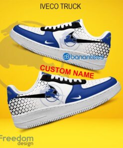 Iveco Truck Air Force 1 Shoes Brand All Over Print AF1 Sneaker Custom Name - Iveco Truck Air Force 1 Shoes Style 2