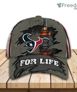 Jack Daniels Houston Texans Classic Cap All Over Print 3D Product Photo 1