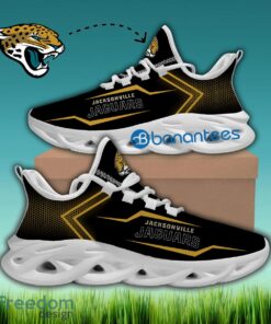 Jacksonville Jaguars Sport Sneaker Sign Gift Max Soul Shoes New For Fans - NFL Jacksonville Jaguars Max Soul Sneakers Style 1