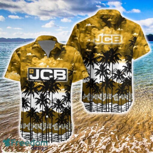 JCB Hawaiian Shirt Car Tree Vintage AOP Special Gifts - JCB Hawaiian Shirt Car Tree Vintage AOP Special Gifts