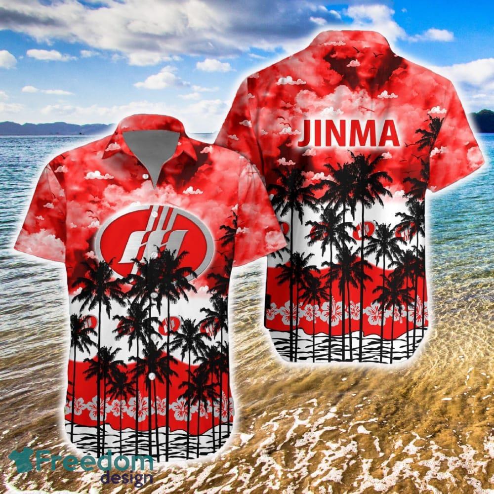 Jinma Hawaiian Shirt Car Tree Vintage For Beach - Jinma Hawaiian Shirt Car Tree Vintage For Beach