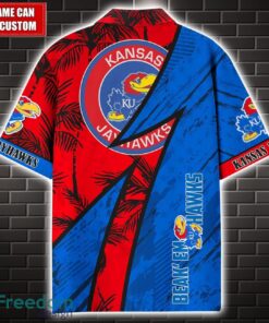 Kansas Jayhawks 3D Hawaii Shirt Custom Name Limited Edition Product Photo 2