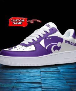 Kansas State Wildcats NCAA AF1 Personalized Name Sneakers Air Force Shoes For Fans Product Photo 2