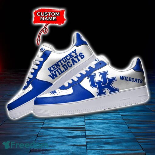 Kentucky Wildcats NCAA AF1 Personalized Name Sneakers Air Force Shoes For Fans Product Photo 3