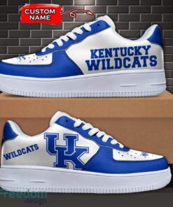 Kentucky Wildcats NCAA AF1 Personalized Name Sneakers Air Force Shoes For Fans