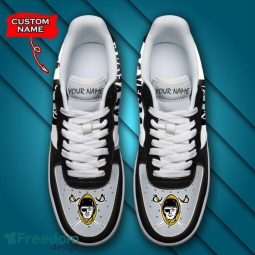 Las Vegas Raiders NFL AF1 Personalized Name Sneakers Air Force Shoes For Fans Product Photo 4