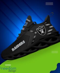 Las Vegas Raiders NFL Max Soul Shoes Sneakers For Men And Women Personalized Name Product Photo 2