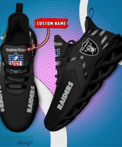 Las Vegas Raiders NFL Max Soul Shoes Sneakers For Men And Women Personalized Name Product Photo 5