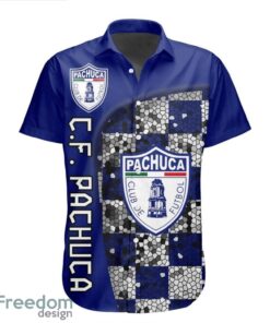 LIGA MX C.F. Pachuca 3D Hawaiian Shirt Custom Name And Number Shirt Product Photo 2