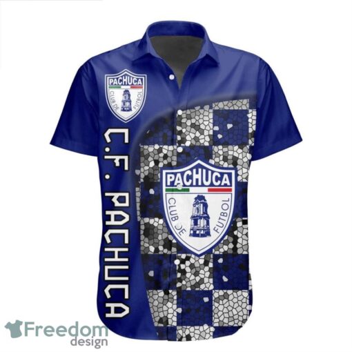 LIGA MX C.F. Pachuca 3D Hawaiian Shirt Custom Name And Number Shirt Product Photo 2