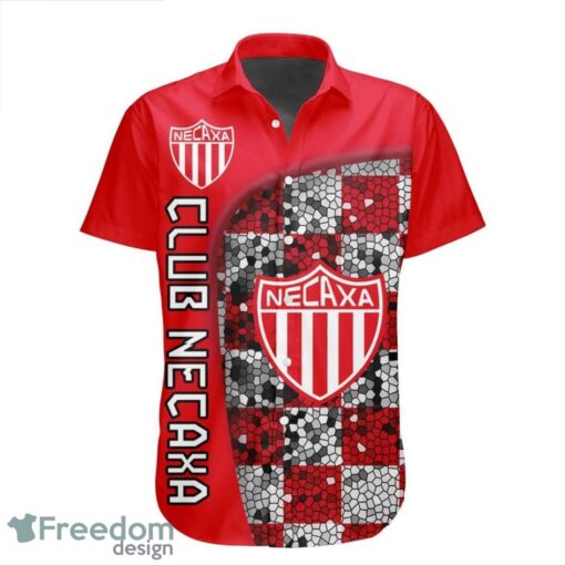 LIGA MX Club Necaxa 3D Hawaiian Shirt Custom Name And Number Shirt Product Photo 2