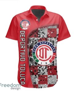 LIGA MX Deportivo Toluca 3D Hawaiian Shirt Custom Name And Number Shirt Product Photo 2