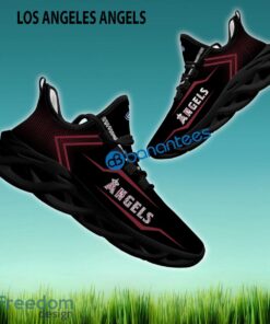 Los Angeles Angels Chunky Sneaker Collection Gift Max Soul Shoes New For Fans - MLB Los Angeles Angels Max Soul Sneakers Style 2