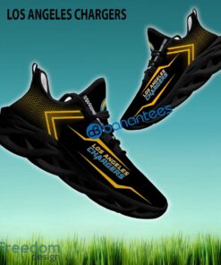 Los Angeles Chargers Sport Sneaker Identifier Gift Max Soul Shoes New For Fans - NFL Los Angeles Chargers Max Soul Sneakers Style 2