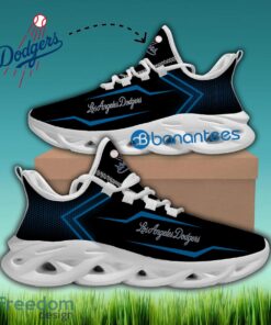 Los Angeles Dodgers Running Sneaker Contemporary Gift Max Soul Shoes New For Fans - MLB Los Angeles Dodgers Max Soul Sneakers Style 1