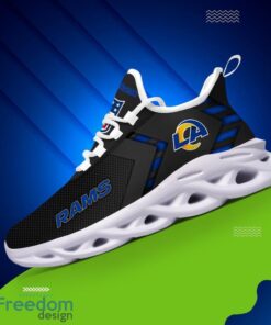 Los Angeles Rams NFL Max Soul Shoes Sneakers For Men And Women Personalized Name Product Photo 5