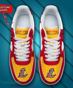 Louisville Cardinals NCAA AF1 Personalized Name Sneakers Air Force Shoes For Fans Product Photo 4