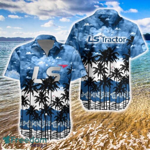 LS Tractor 3D Hawaiian Shirt Car Tree Vintage For Men And Women - LS Tractor 3D Hawaiian Shirt Car Tree Vintage For Men And Women