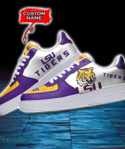 LSU Tigers NCAA AF1 Personalized Name Sneakers Air Force Shoes For Fans Product Photo 3