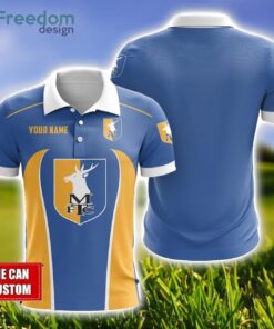 Mansfield Town Polo Shirt Golf Lover Gift Ideas Custom Name Gift