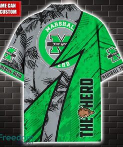 Marshall Thundering Herd 3D Hawaii Shirt Custom Name Limited Edition Product Photo 2