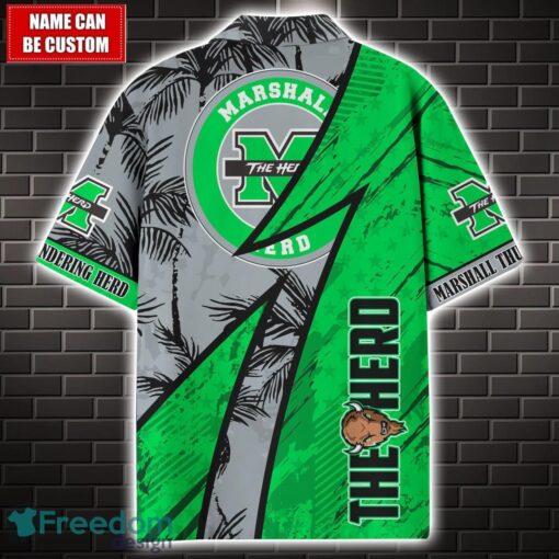 Marshall Thundering Herd 3D Hawaii Shirt Custom Name Limited Edition Product Photo 2