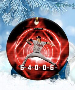 Max Fried win Gold Glove Awards Atlanta Braves Champions World Series Christmas Ornament