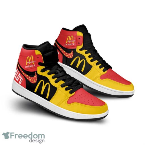 McDonalds Air Jordan Hightop Sneakers Shoes For Men And Women AJ1 Sneakers Product Photo 2