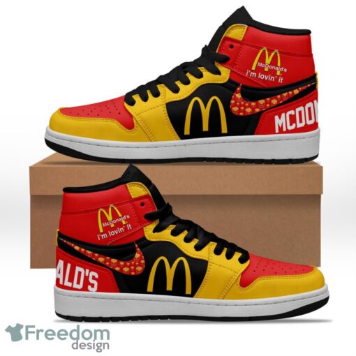 McDonalds Air Jordan Hightop Sneakers Shoes For Men And Women AJ1 Sneakers Product Photo 1