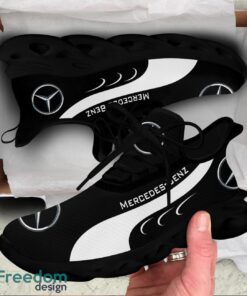 Mercedes-Benz Car Logo Sneakers Max Soul Shoes For Men And Women Product Photo 2