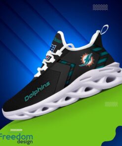 Miami Dolphins NFL Max Soul Shoes Sneakers For Men And Women Personalized Name Product Photo 3