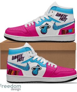 Miami Heat Air Jordan Hightop Sneakers Shoes For Men And Women AJ1 Sneakers