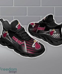 Miami Heat Black Waving Max Soul Shoes Product Photo 3