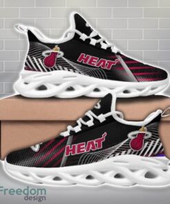 Miami Heat Black Waving Max Soul Shoes